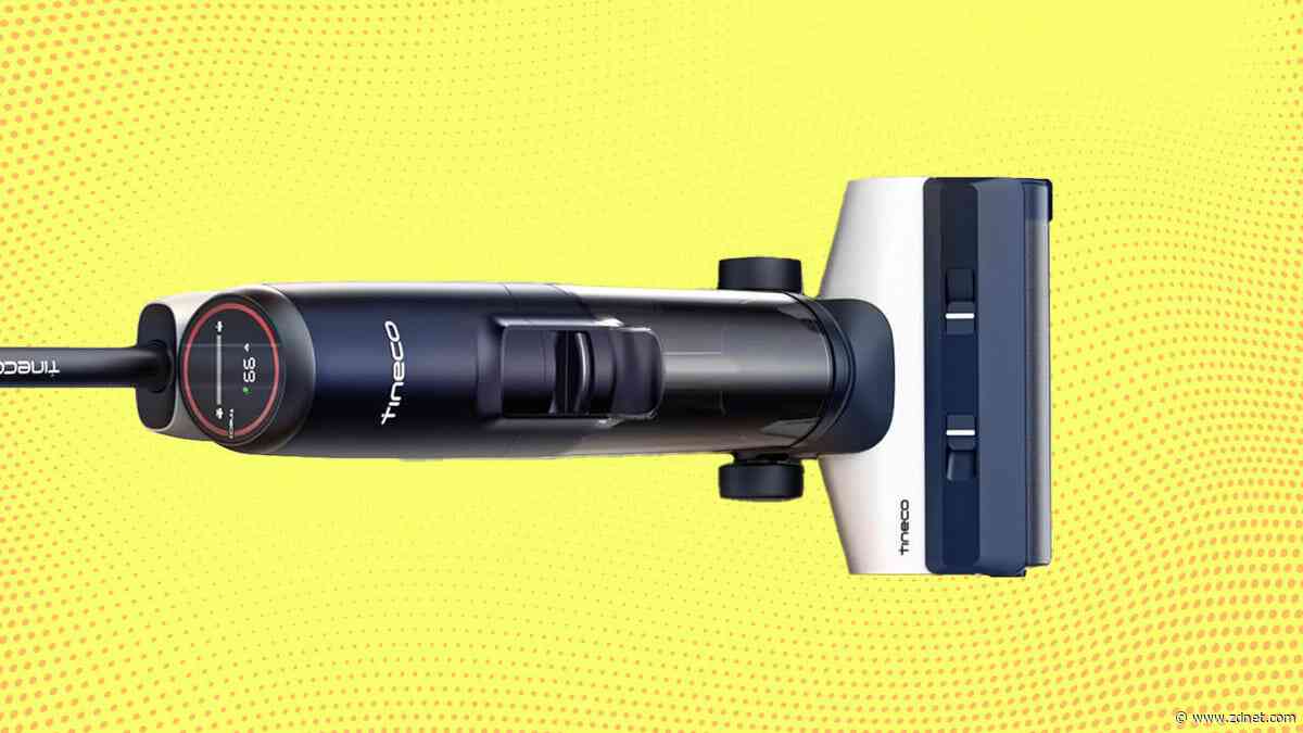 I love a vacuum and mop to clean dry and wet messes, especially when it's on sale