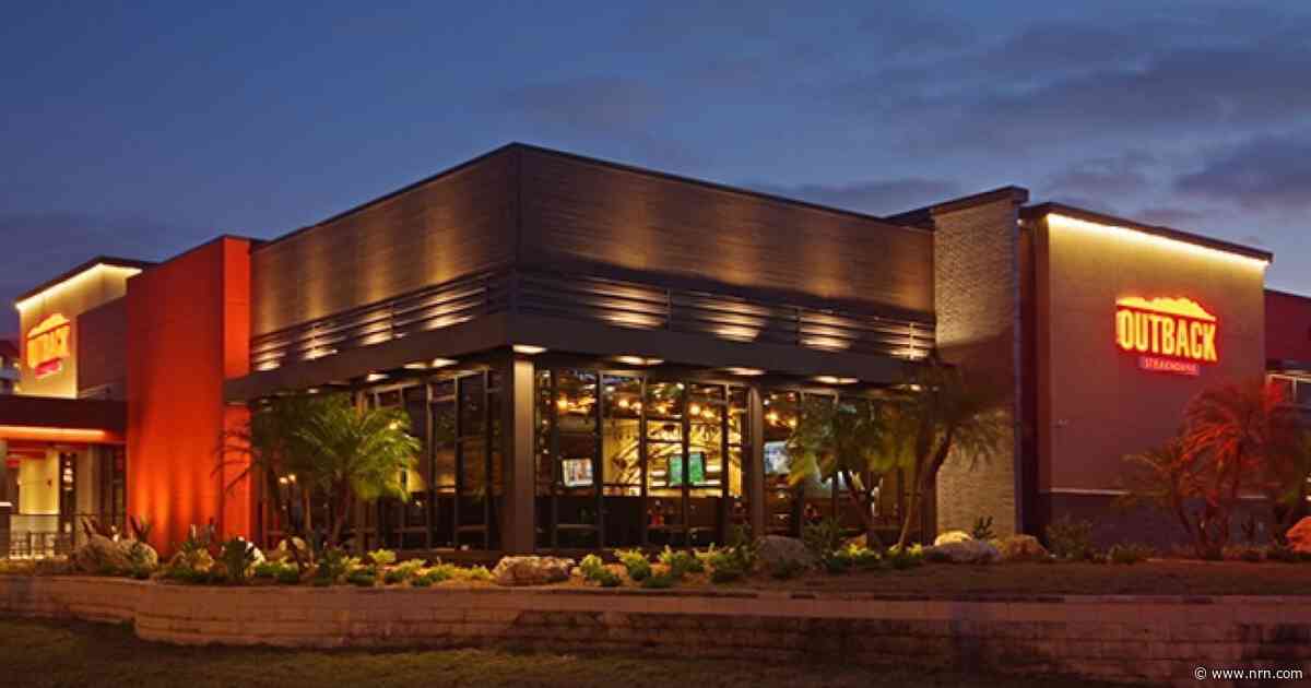 Outback parent Bloomin’ Brands continues paring menus