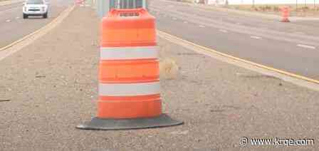 Sinkhole appears in White Rock at NM 4 and Rover Boulevard