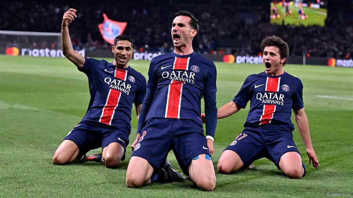 PSG wint opnieuw van Arsenal en treft Internazionale in Champions League-finale