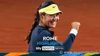 Raducanu battles past Joint to secure first-round win in Rome