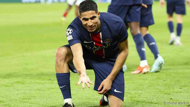 [VIDEO] Hakimi duplicó las diferencias para PSG ante Arsenal en las semis de Champions
