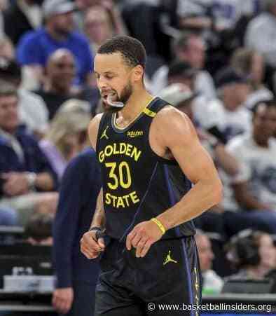 Warriors’ Stephen Curry Exits Game 1 Win With Hamstring Injury