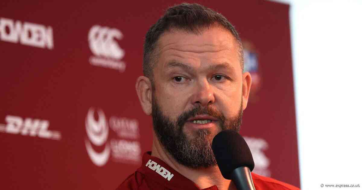England star ruled out of Lions squad as Andy Farrell hit with 10 injury concerns