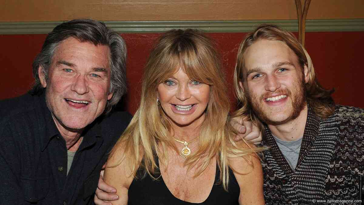 Goldie Hawn's son Wyatt Russell's appearance causes confusion as wife shares new photos 