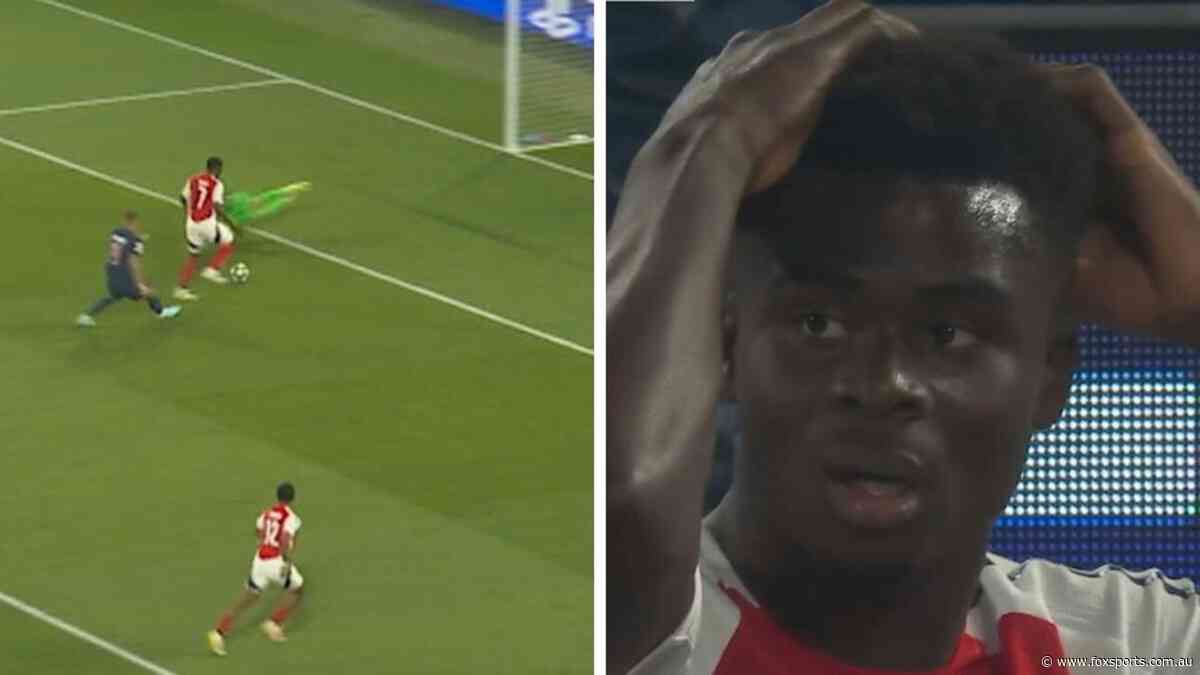 Bukayo Saka’s diabolical miss crushes Arsenal dream as French giants qualify for CL final