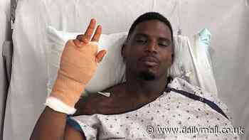 Tyreek Hill shares groggy picture from hospital bed after another offseason surgery