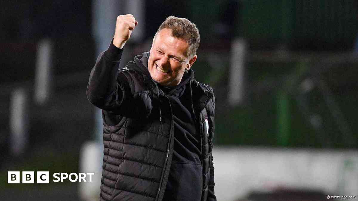 Magilton &#39;proud&#39; of Cliftonville&#39;s &#39;resolve&#39; in Glens win
