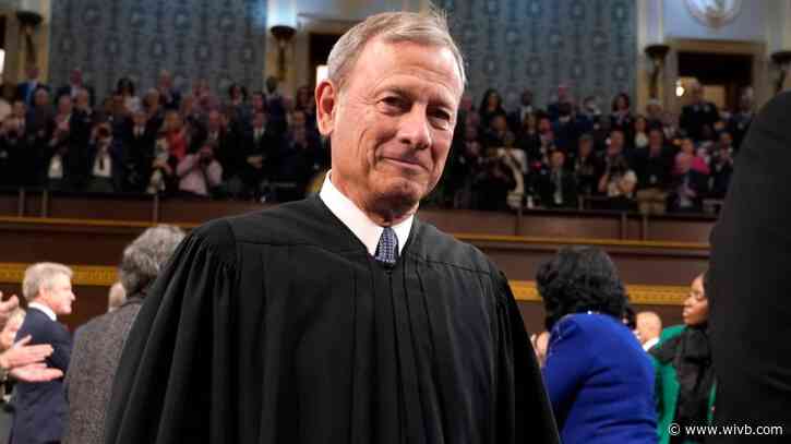 Watch Live: Supreme Court Chief Justice John Roberts speaks at Buffalo event