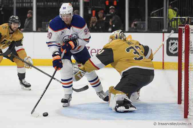 Oilers want to back up one road win with another in series against Golden Knights
