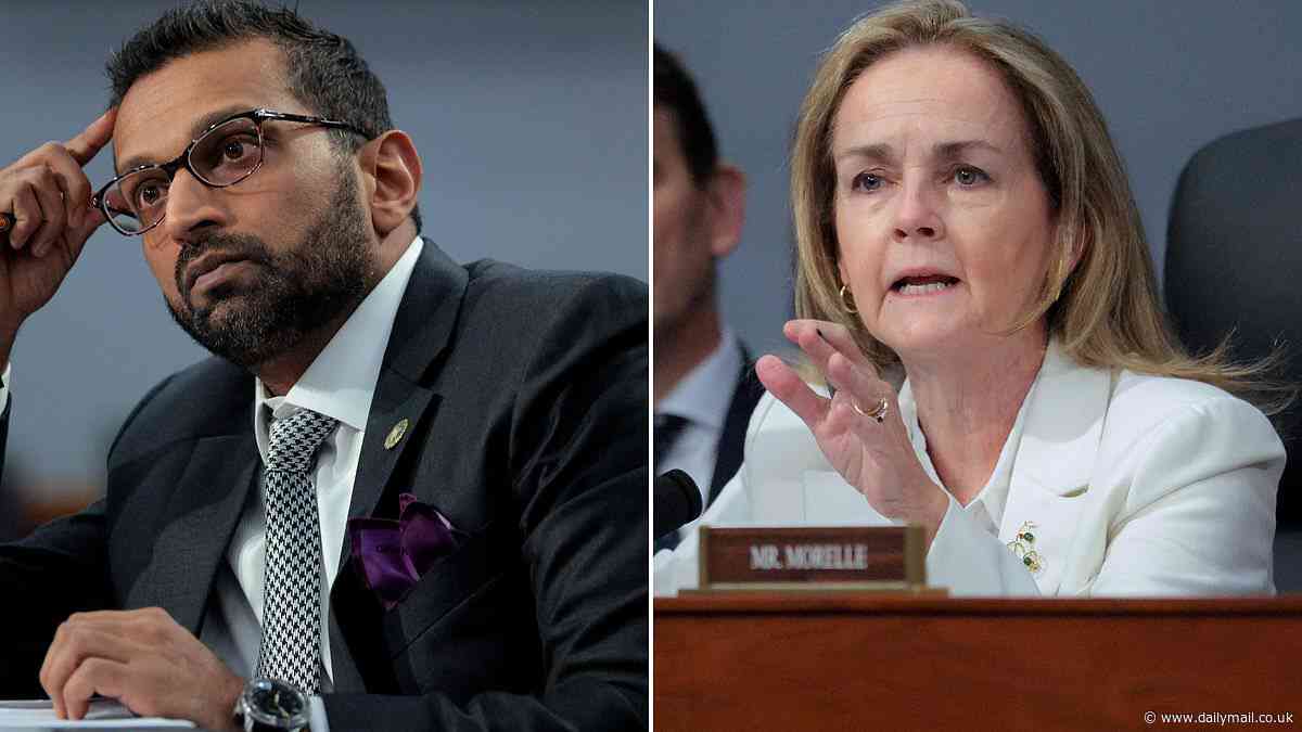 FBI head Kash Patel goes ballistic after House Dem accuses him of lying about appearing on anti-semitic podcast