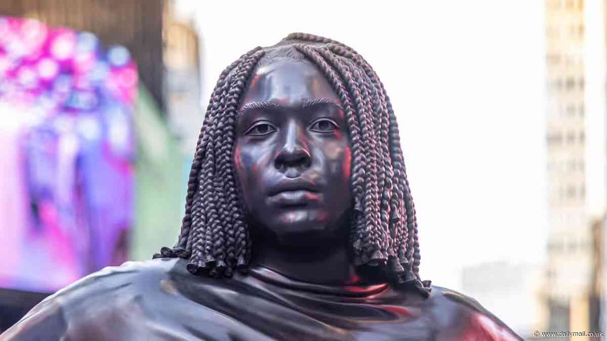 Woke new statue in Times Square sparks instant mockery