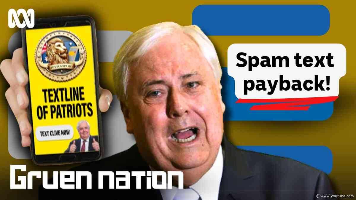 Move over Clive Palmer – it's time for the 'Textline of Patriots' | Gruen Nation | ABC iview