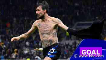 'Incredible!' Acerbi scores injury-time equaliser for Inter