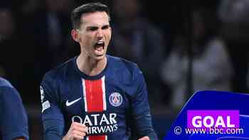 Ruiz scores to put PSG in front against Arsenal