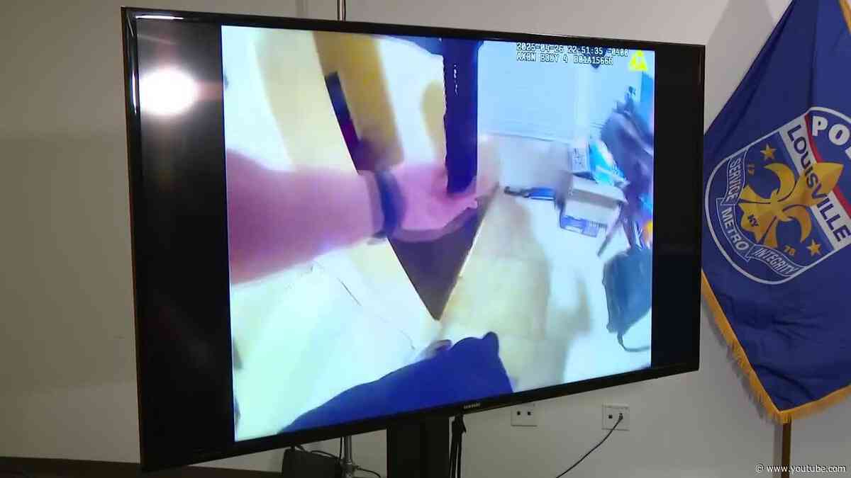 FULL | LMPD releases body cam footage of officer shooting man in Camp Taylor