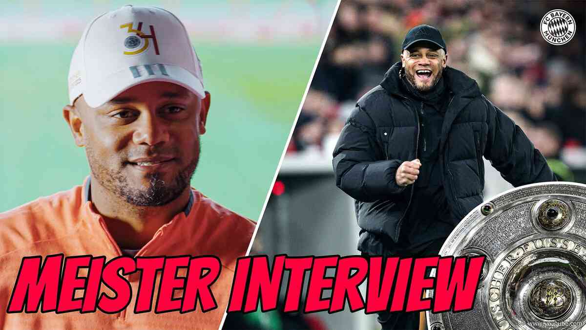 Champion coach Kompany on key moments of the season, the team's celebrations and the future 🔴⚪️