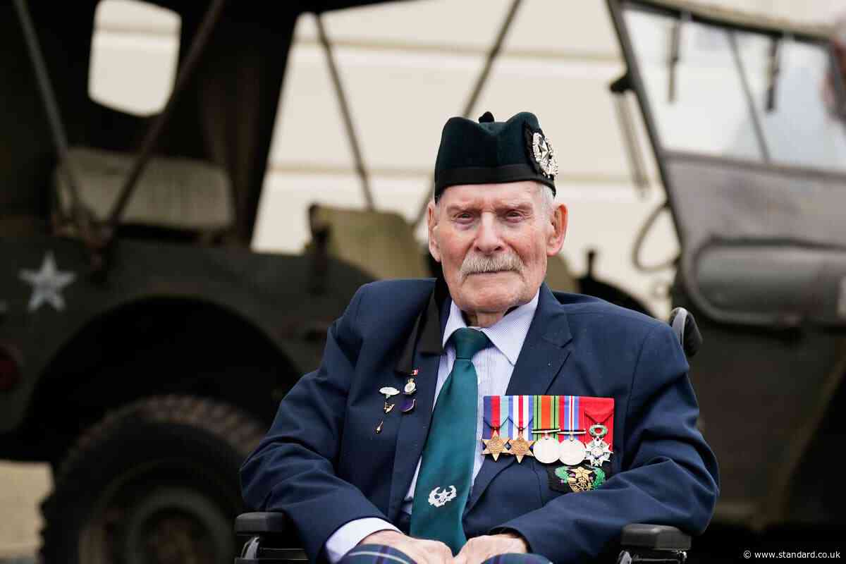 Veteran who lied about age to join up tells of ‘relief’ at learning war was over