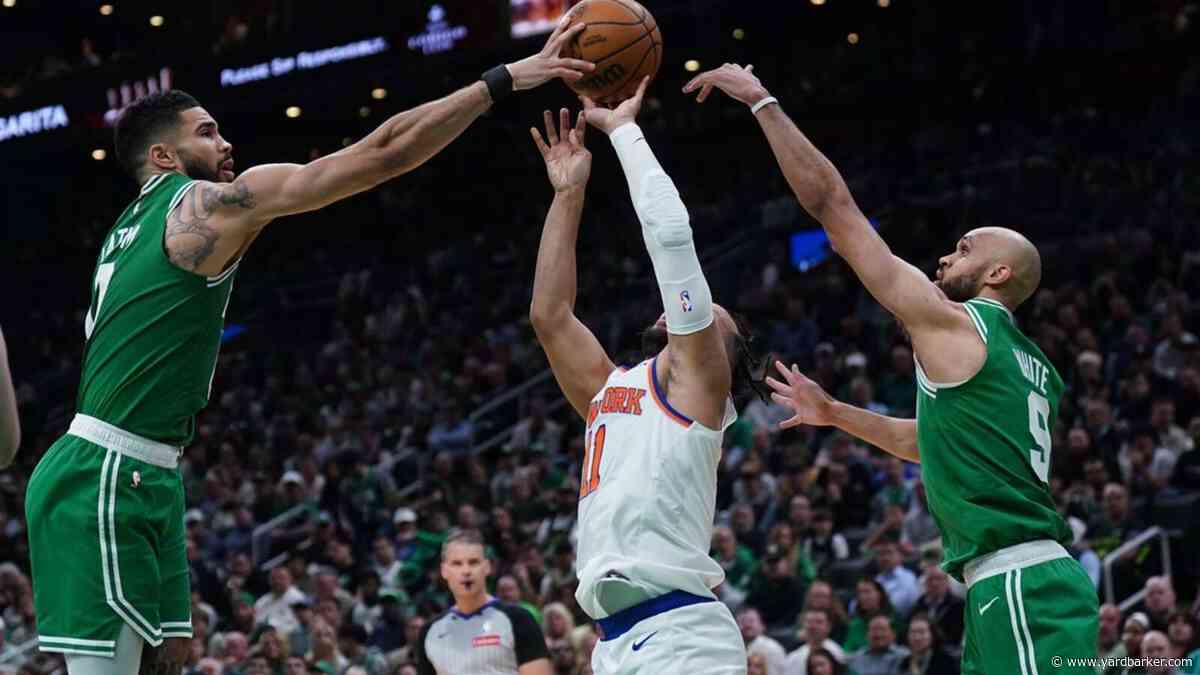 Knicks rally for another road win over Celtics, lead set 2-0