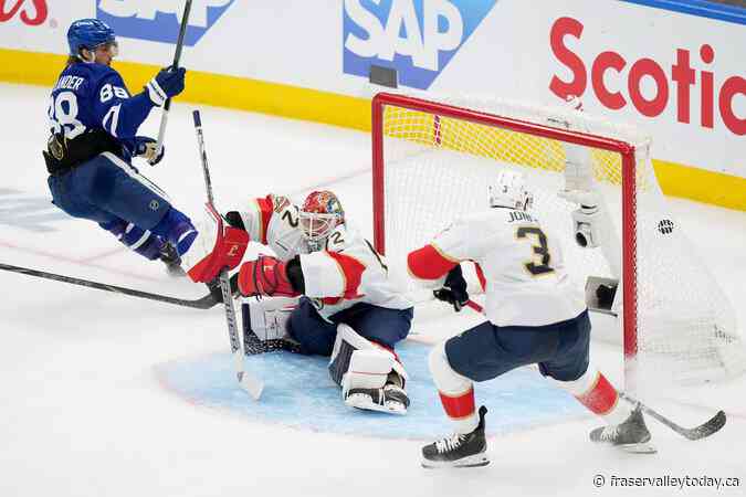 Marner bags winner, Woll stands tall as Leafs top Panthers to take 2-0 series lead