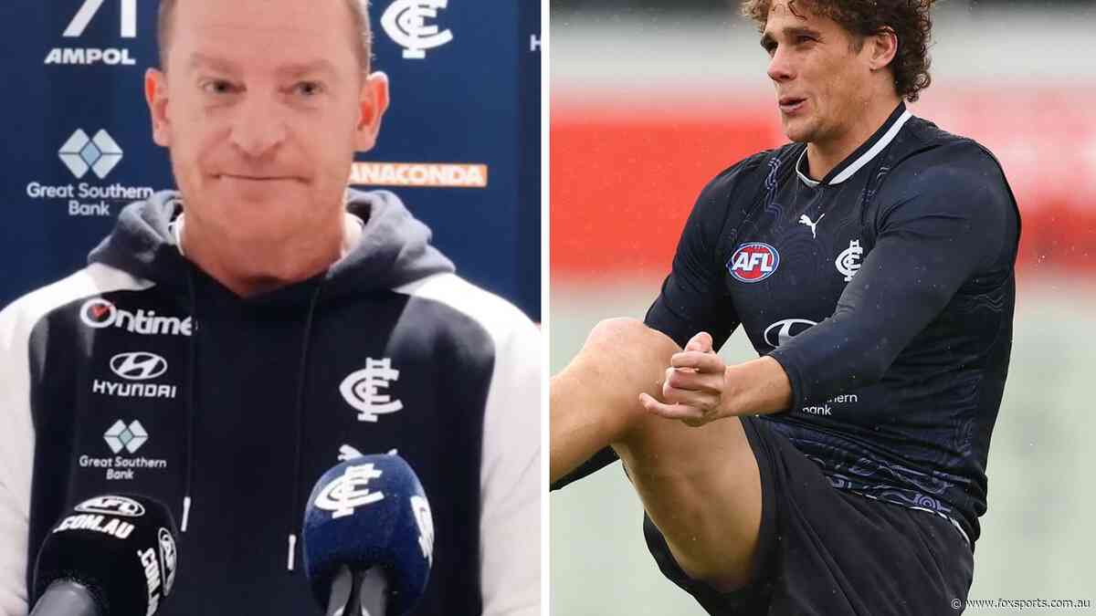 ‘You don’t need to know specifics’: Blues coach’s cagey responses to grilling over star’s scare