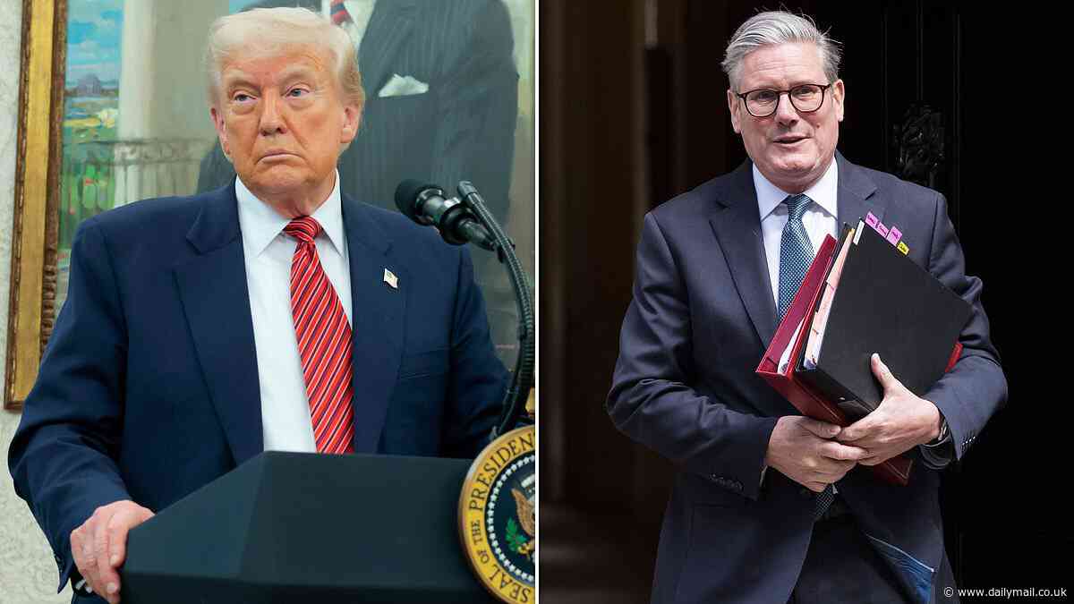Trump ready to unveil 'major trade deal' with UK after launching tariff wars across the globe