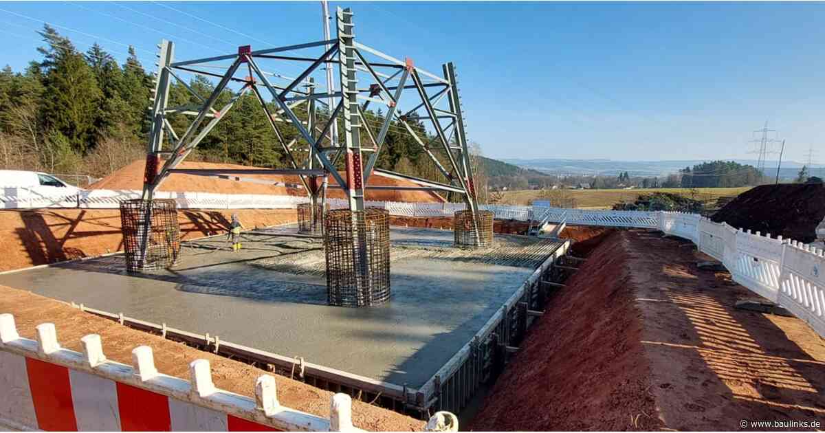 Ersatzneubau Ostbayernring: Cemex-Betone sollen Strommasten tragen