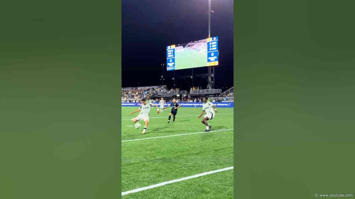 Cristiano finds the back of the net!! 🔥 #RIvNE #USOC2025