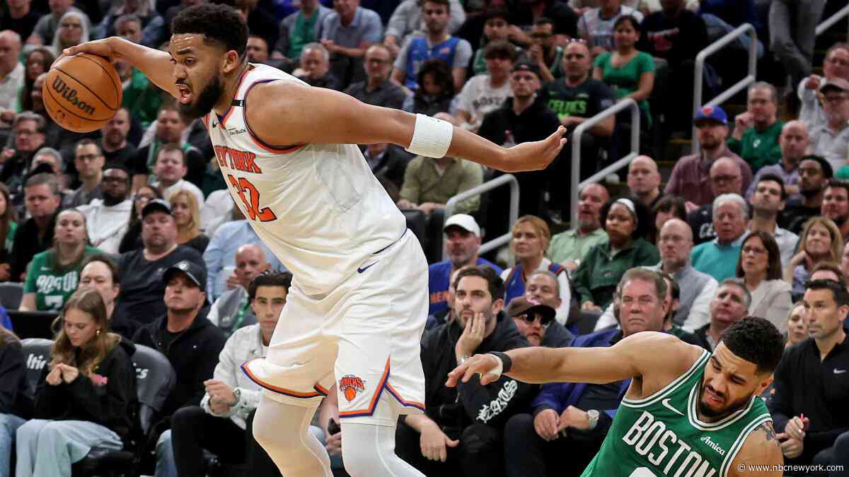 Knicks take 2-0 lead over Celtics after coming from 20 down again to win 91-90
