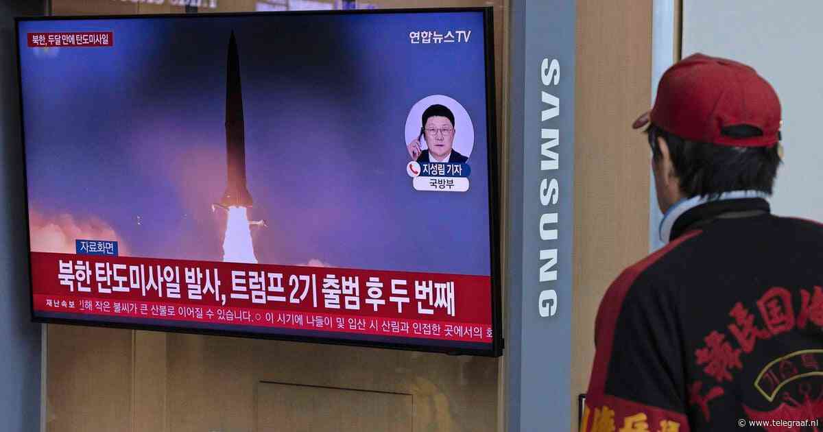 Noord-Korea vuurt ballistische raket af: ’mogelijk getest voor export’