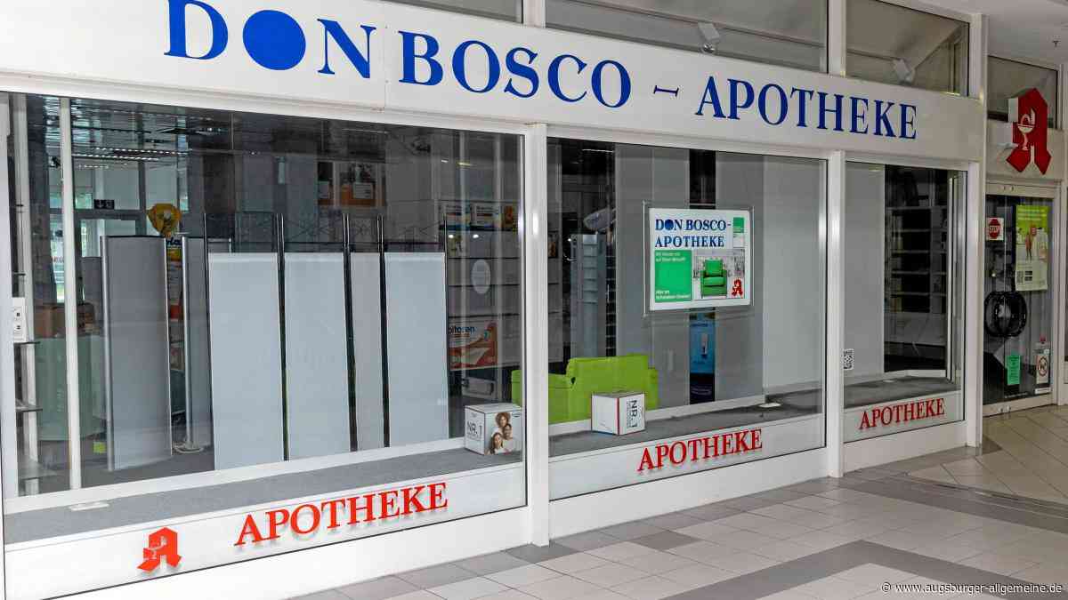 Das letzte Geschäft hat dichtgemacht: Apotheke im Augsburger Schwabencenter ist zu