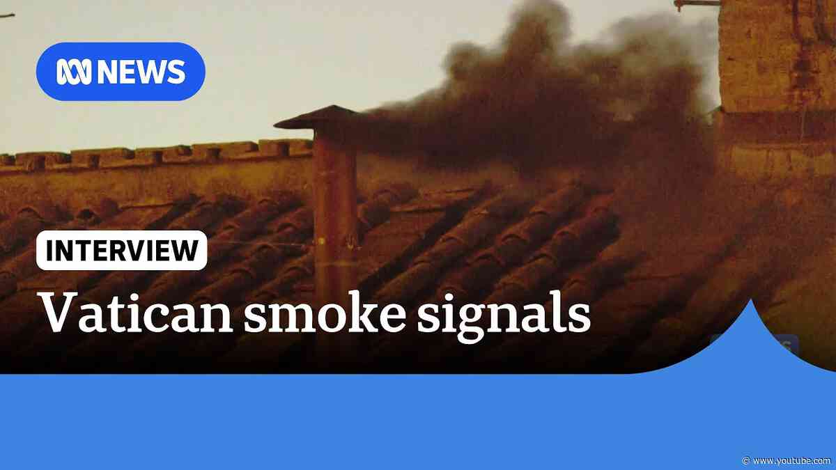 How does the Vatican colour their smoke ? | ABC News
