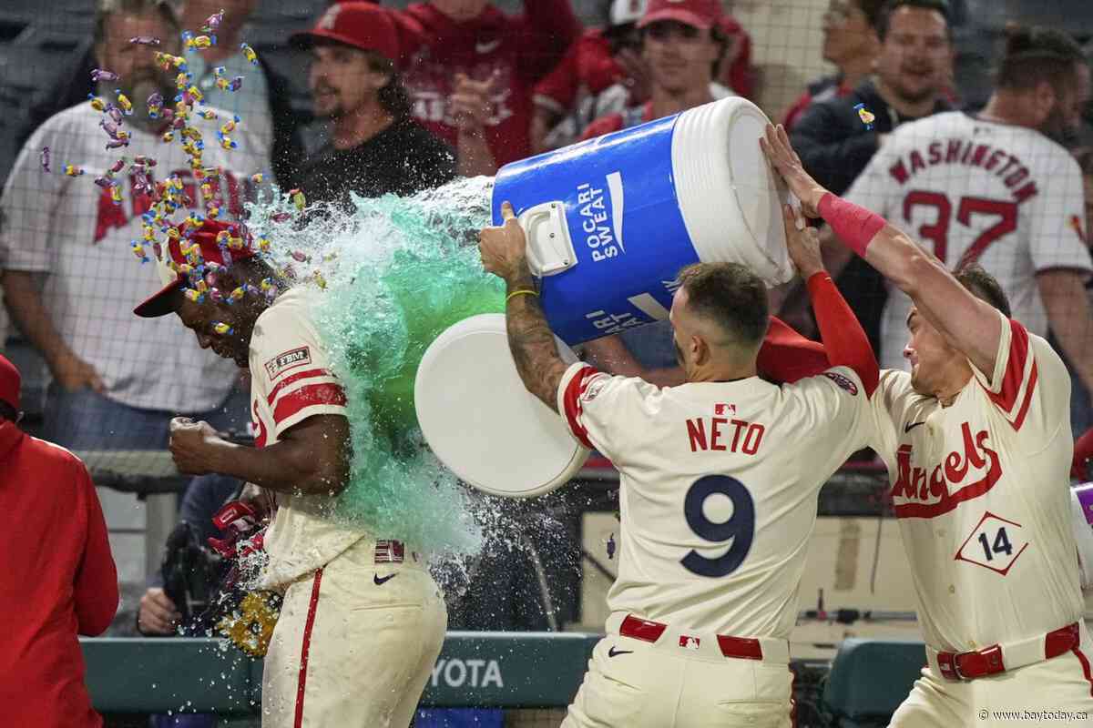 Jorge Soler's 3-run double in the 9th inning gives Angels 5-4 win over Blue Jays