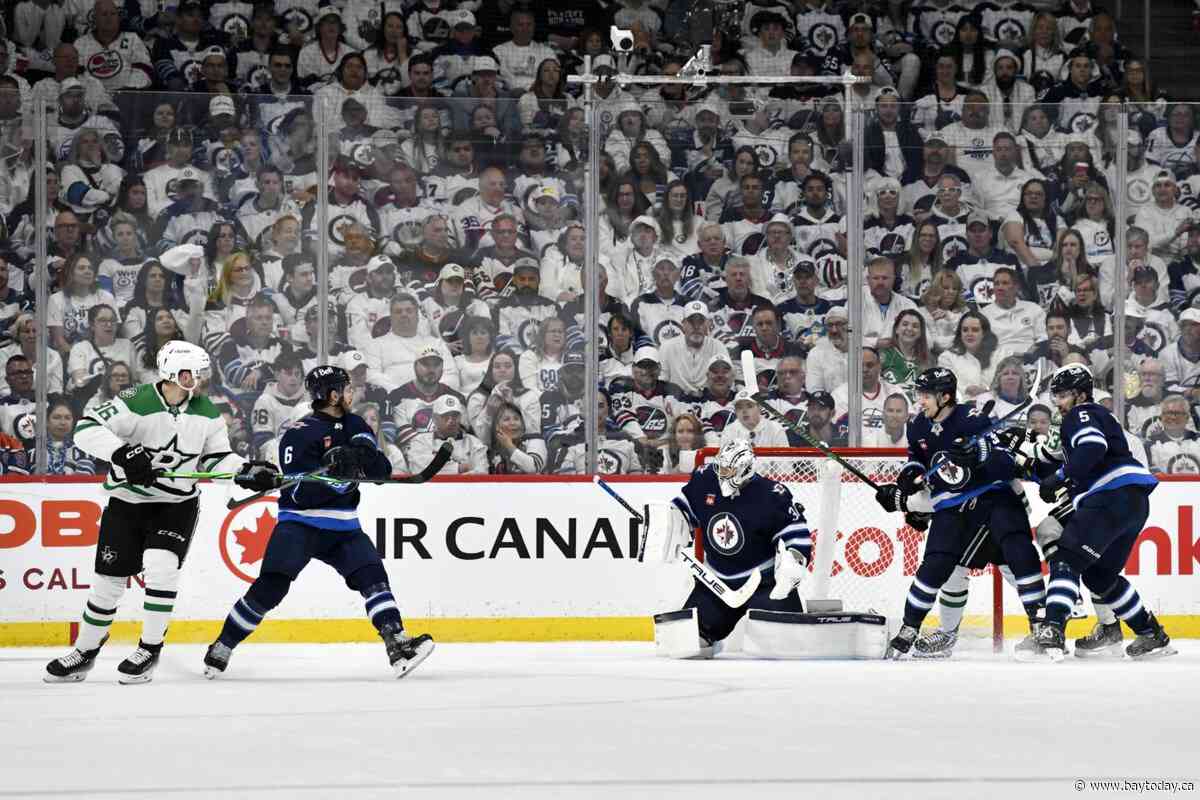 Rantanen hat trick powers Dallas Stars to Game 1 win over Winnipeg Jets
