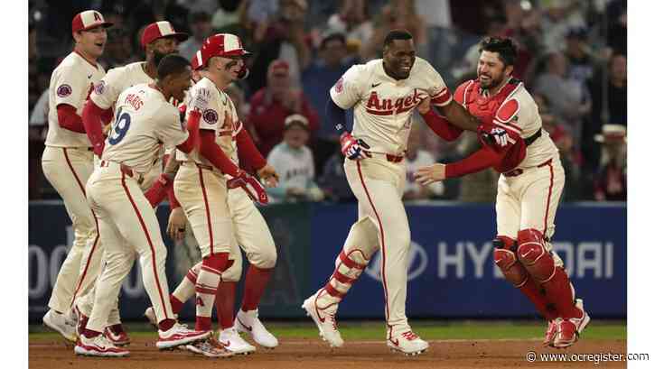 Angels rally in bottom of 9th for 2nd straight win