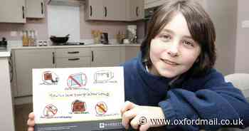 Nine-year-old's poster design wins energy saving competition