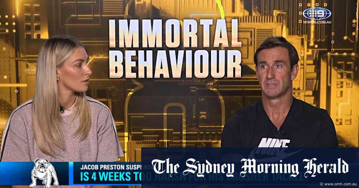 NRL's 'HUMOROUS' double standards has Johns stumped: Immortal Behaviour Ep09