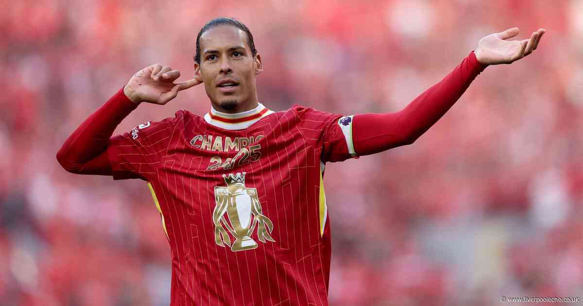 Virgil van Dijk makes Liverpool Premier League trophy parade request - 'Even more crazy'