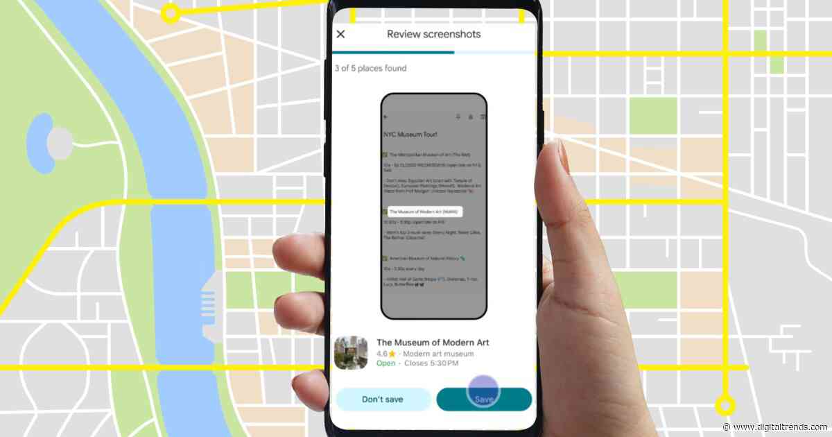 Google Maps gets a screenshot tool that eases travel planning on your iPhone
