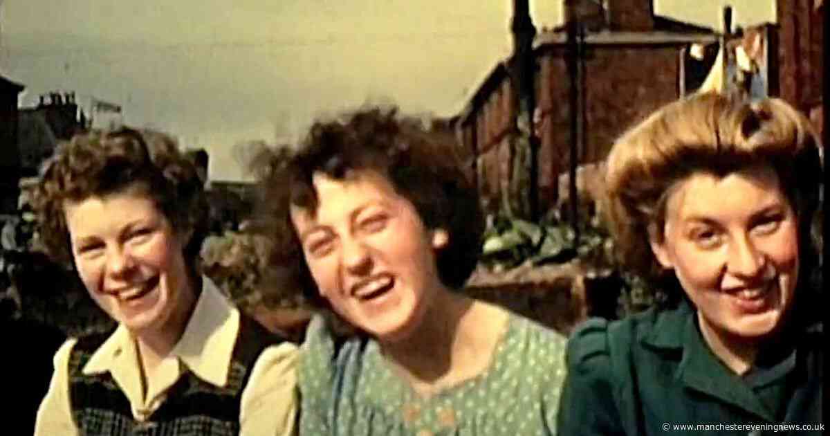 Rare colour film of VE Day celebrations in Greater Manchester unearthed