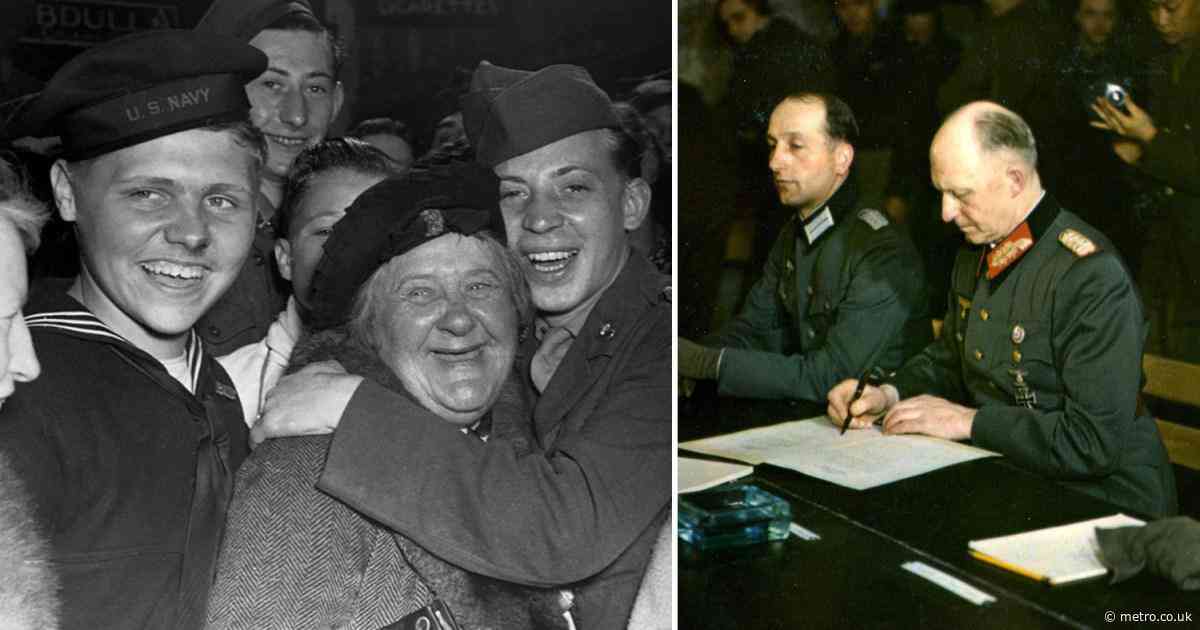VE Day 1945 live: World wakes up to victory after Germany surrenders to the Allies
