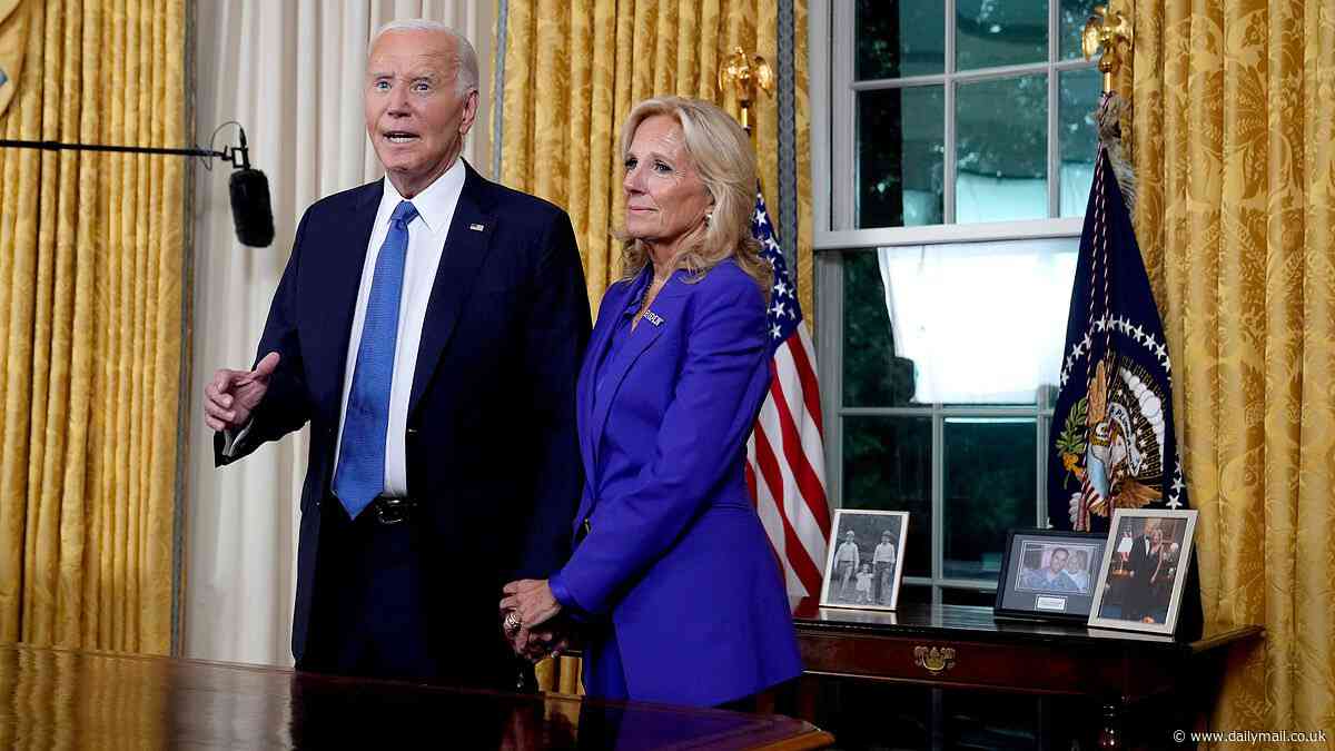 Jill Biden's explosive secret White House diary could make her and Joe $30 million in tell-all book deal
