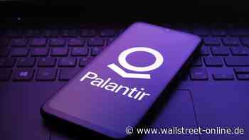 Kein Kursziel: Bewertungswahnsinn! Palantir nach Zahlen auf der Abschussliste der Wall Street