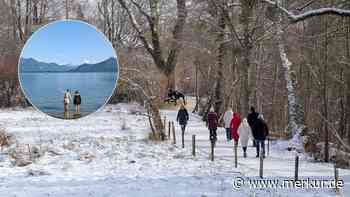 Bis zu 10 Zentimeter: Nach Neuschnee folgt Frühlingswetter in Bayern