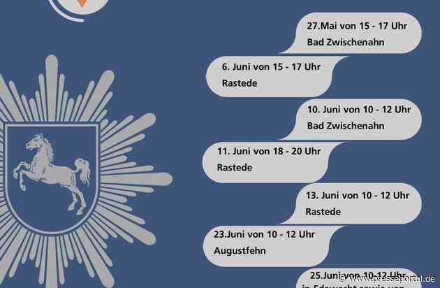 POL-OL: Polizei im Ammerland: Sicherheit erfahren - Eine informative Radtour mit der Polizei