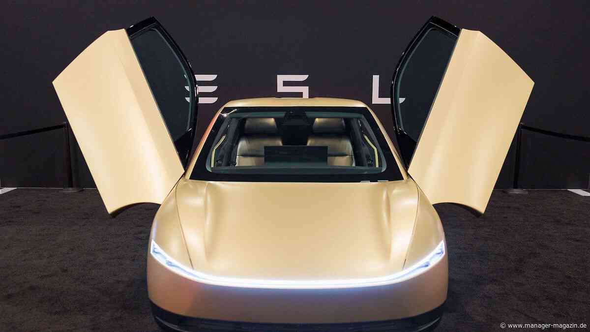 US-Patentamt: Elon Musks Tesla kann »Robotaxi« nicht als Marke schützen (Kopie)
