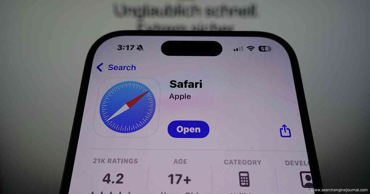 Apple May Add AI Search Engines to Safari As Google Use Drops via @sejournal, @MattGSouthern