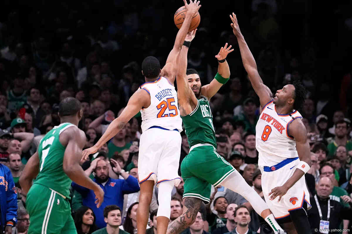 Celtics collapse again in Game 2 against Knicks, but remain calm: &#39;We can tie this thing back up&#39;
