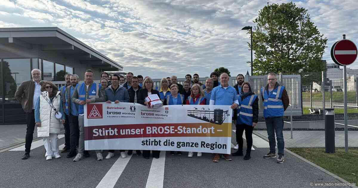 Brose-Mitarbeiter kämpfen um Würzburger Werk