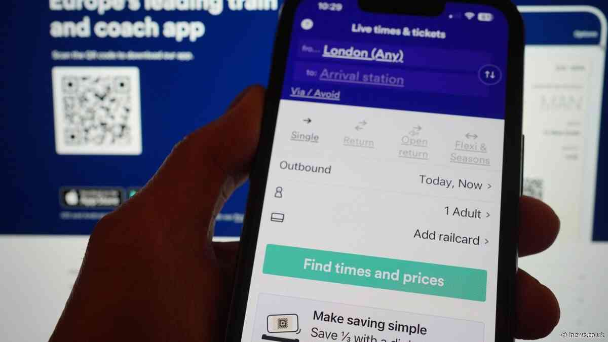 Rail fares are surging as Trainline makes &pound;86m profits - up 56 in a year